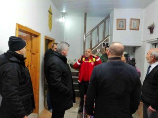 Deprem sonrası Bünyan'da kriz masası kuruldu