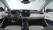 2022 Toyota Corolla Cross Interior Design in Wind Chill Pearl