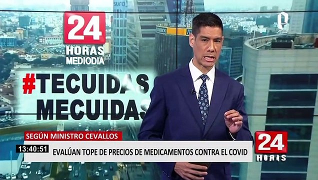 Hernando Cevallos: esta semana se evaluará tope de precios en medicamentos relacionados al Covid-19