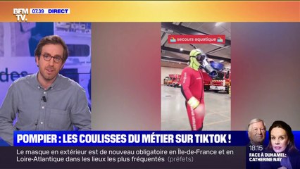 Les coulisses du métier de pompier sur TikTok