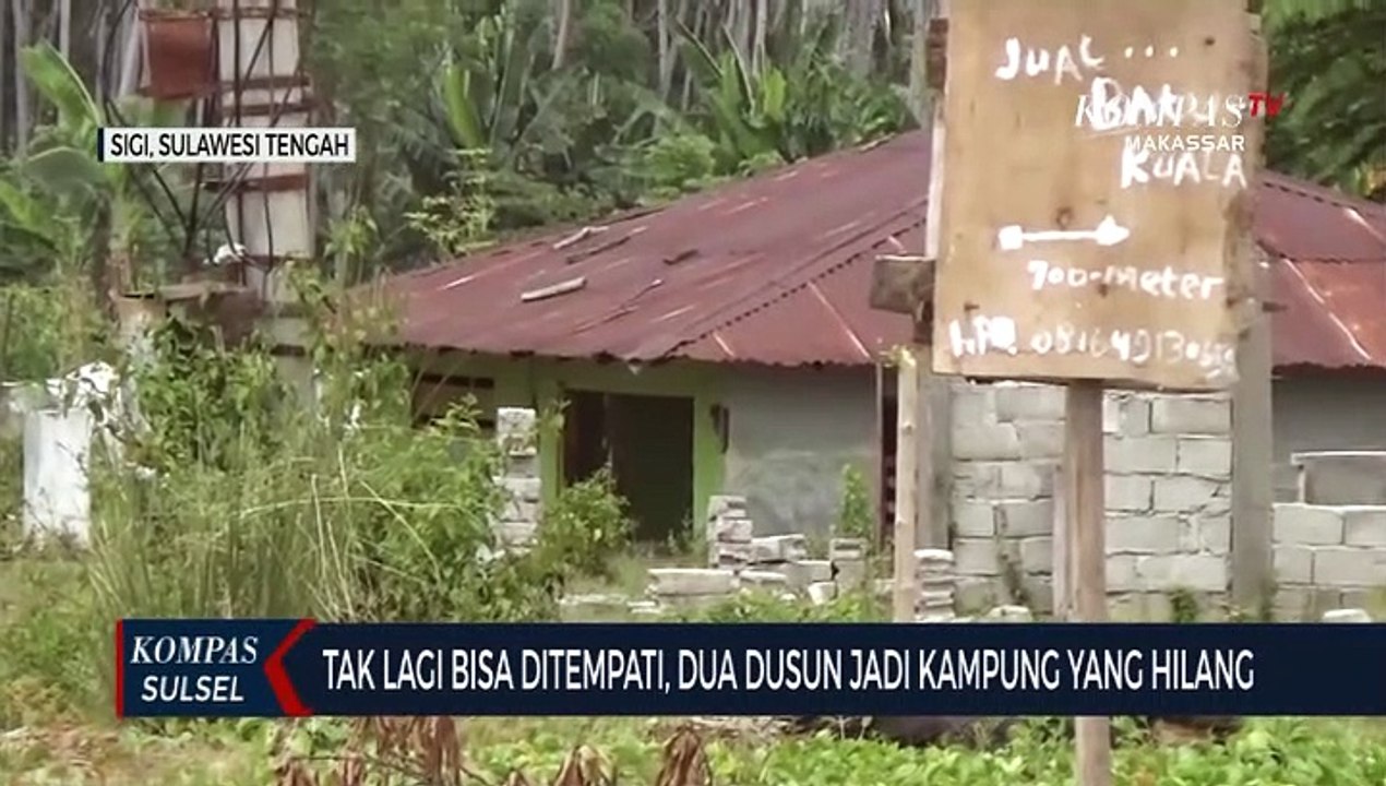 Tak Lagi Bisa Ditempati, Dua Dusun Jadi Kampung Yang Hilang