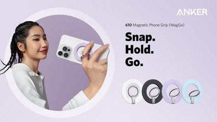 Anker 610 Magnetic Phone Grip (MagGo)   Snap. Hold. Go.