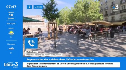 Revalorisation des salaires dans l'hôtellerie-restauration  : Hubert Jan