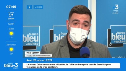 Mazy Djezzar invité de France Bleu Vaucluse