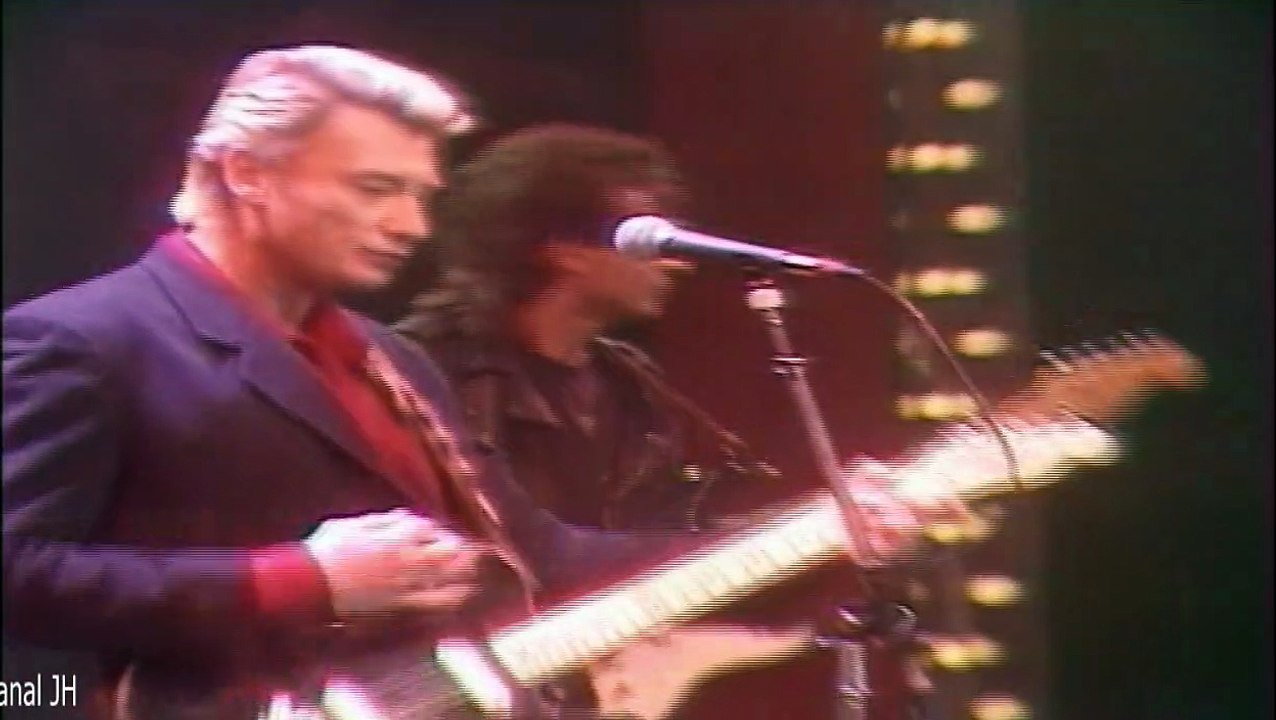 Johnny Hallyday "Dans mes nuits"  1986