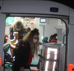 2 bin 812 rakımlı köyde hastalanan İslam bebek için seferber oldular