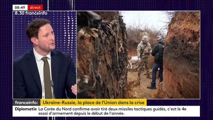 Crise en Ukraine : "Pas d’option militaire" prévue affirme Clément Beaune