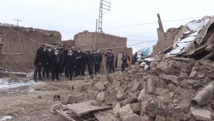 Kayseri Valisi Günaydın deprem bölgesini inceledi