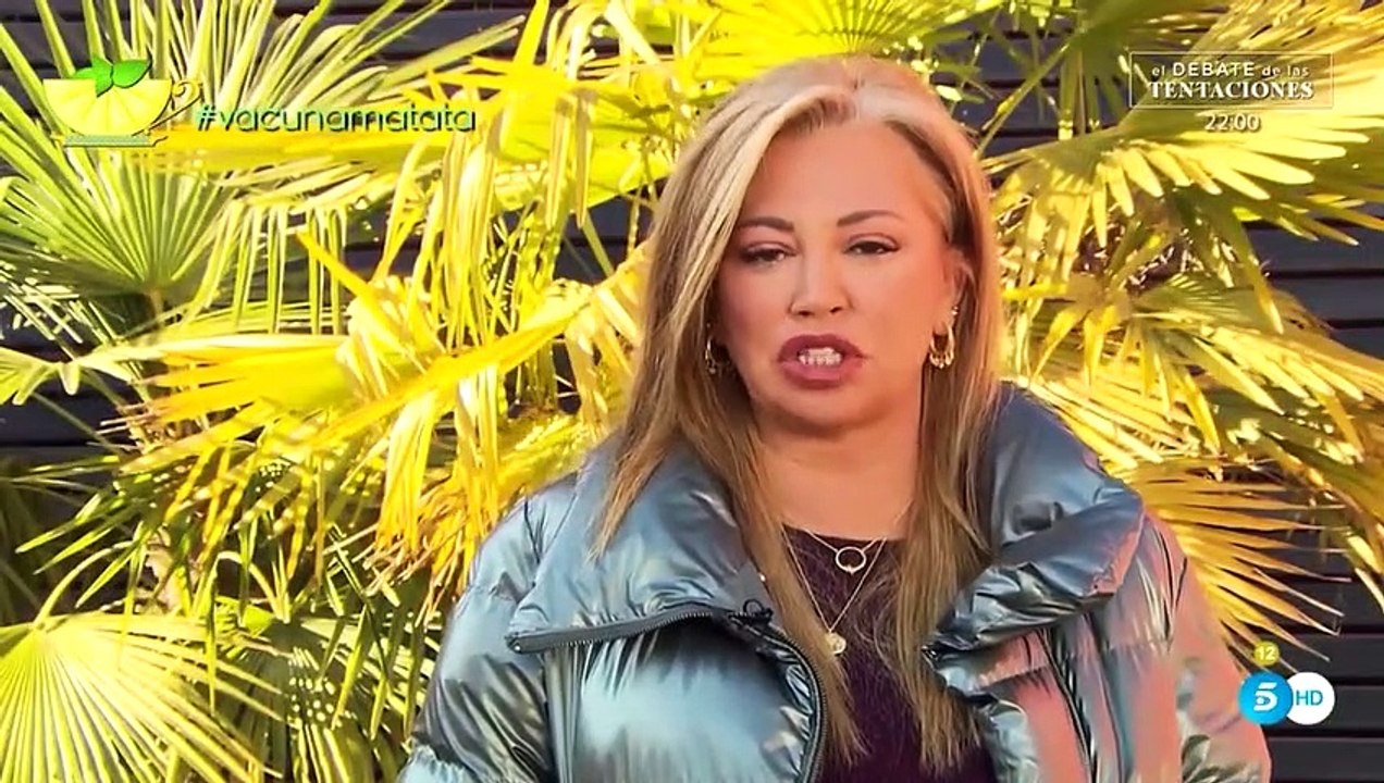 Escuchando sus palabras, sospechamos que Belén Esteban puede formar parte del Comité de Expertos del gobierno