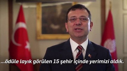 İmamoğlu’nun projesi dünya en iyisi seçildi