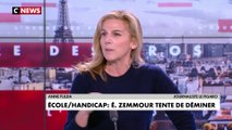 Anne Fulda sur les propos d’Éric Zemmour concernant les élèves handicapés : «Ça a été une phrase maladroite»