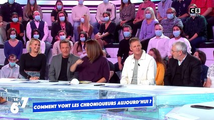 Kelly Vedovelli dans "Touche pas à mon poste", sur C8