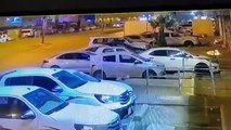شاهد مفحط في الرياض يصدم عدة سيارات ويلوذ بالفرار