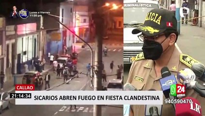 Download Video: Balacera en el Callao: enfrentamiento entre bandas criminales dejó un muerto y seis heridos