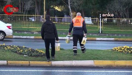 Tekirdağ'da TMO önünde yağ kuyruğu