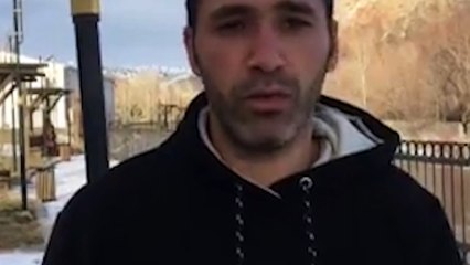 Konserini iptal eden Manuş Baba'ya eksi 25 derecede şınav tepkisi