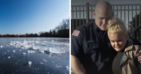 États-Unis : une jeune femme sauve trois enfants piégés dans un étang gelé