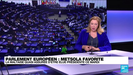 Présidence du Parlement européen : Roberta Metsola remporte l'élection dès le premier tour