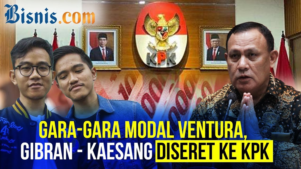 KPK Belum Menyelidiki Laporan Tentang Anak Presiden