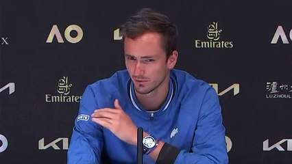 Open d'Australie 2022 - Daniil Medvedev : "I still want to do better than last year, but it's not going to be easy"
