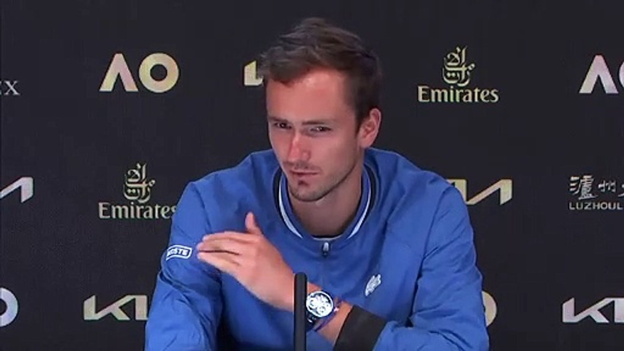 Open d'Australie 2022 - Daniil Medvedev : "I still want to do better than last year, but it's not going to be easy"