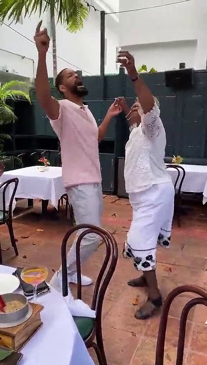 Will Smith com a mãe, Caroline Bright
