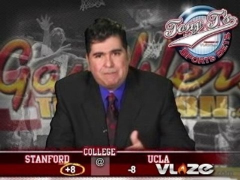 Stanford Cardinals @ UCLA Bruins College Basketball ...