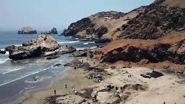 Извержение вулкана в Тонга вызвало разлив нефти в Перу