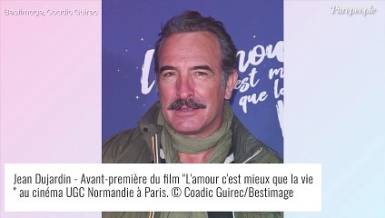 Jean Dujardin moustachu, Brigitte Macron discrète en slim à la première de Claude Lelouch