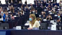 La conservatrice maltaise Roberta Metsola élue présidente du Parlement européen