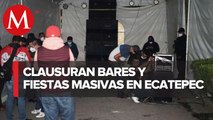 Ecatepec cancela tres fiestas masivas y ocho negocios en 