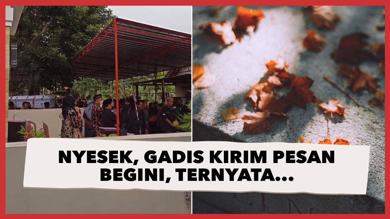 Nyesek, Gadis Remaja Kirim Pesan Begini ke Teman, Ternyata Hendak Pergi Selamanya