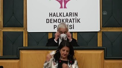 Buldan, HDP TBMM Grup Toplantısı'nda konuştu (1)