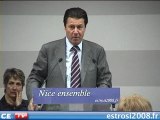 Christian ESTROSI Réunion au Grand Séminaire