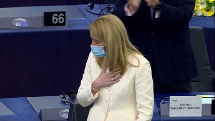 Roberta Metsola, elegida presidenta del Parlamento Europeo