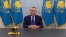 Назарбаев впервые с начала протестов обратился к жителям Казахстана и призвал поддержать реформы
