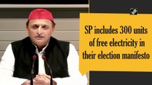 SP includes 300 units of free electricity in UP election manifesto