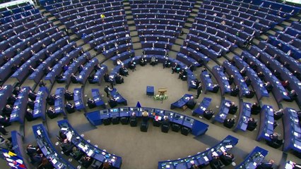 El Parlamento Europeo homenajea a David Sassoli en un emotivo acto