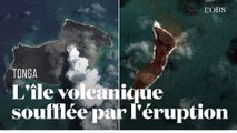 Des dégâts considérables aux Tonga après la puissante éruption volcanique