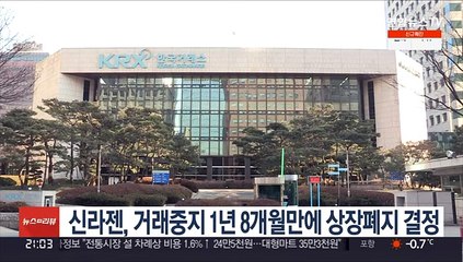 신라젠, 거래중지 1년 8개월만에 상장폐지 결정