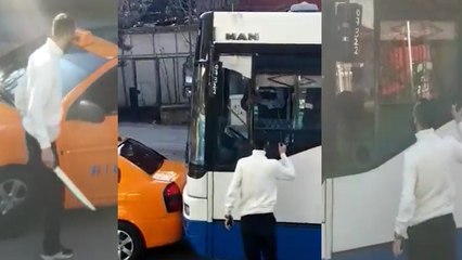 Taksici dehşeti! "Evine el bombası atmazsam adam değilim"