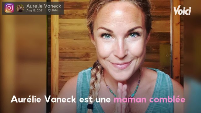 VOICI - Aurélie Vaneck : l'ancienne star de Plus belle la vie dévoile le visage de sa fille de 13 ans, Liberté