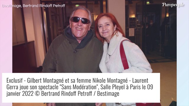 Laurent Gerra soutenu par sa compagne Christelle Bardet... et son ex Virginie Lemoine !