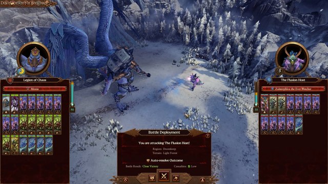 Total War Warhammer 3 : Gameplay Démon du Chaos