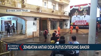 Sungai Meluap, Rumah Bupati Jember Kebanjiran