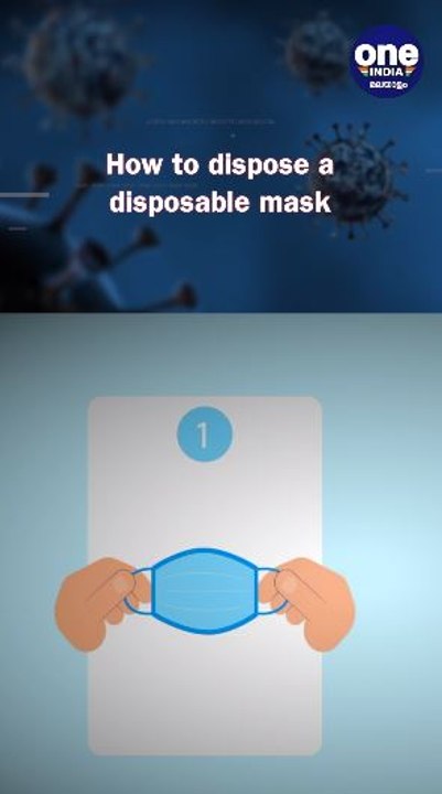 How To Dispose A Disposable Mask? | Oneindia Malayalam