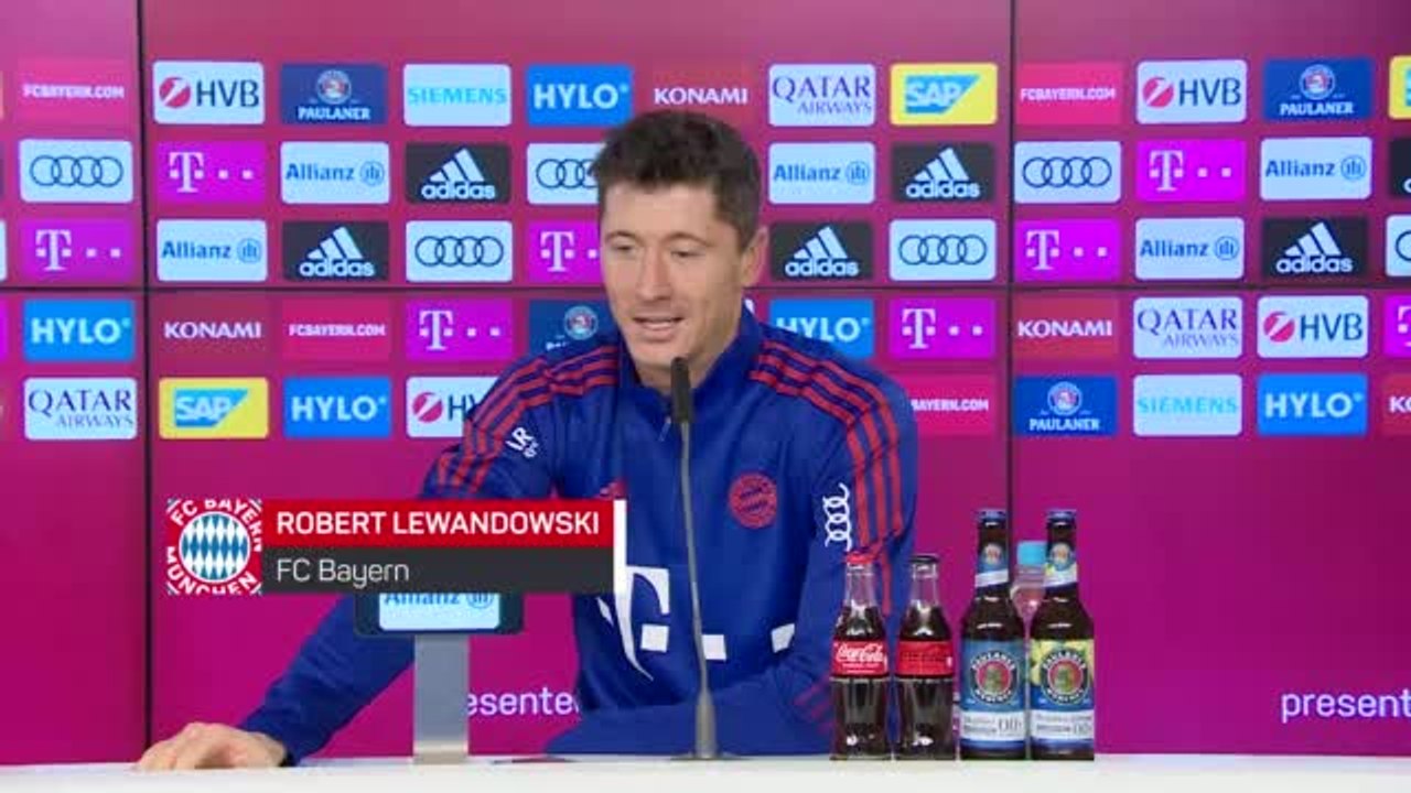 Lewandowski: 'Hoffe, Messi ist nicht sauer'
