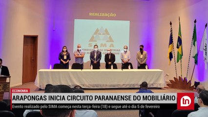 Arapongas abre Circuito Paranaense do Mobiliário nesta terça