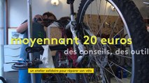Réparer son vélo grâce à un atelier participatif à Toulon