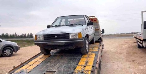 Şehirde çalınan otomobil köyde bulundu